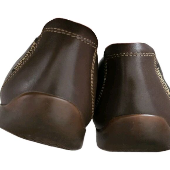 Mephisto Edlef Loafers Mens Size 8 Dark Brown Leather Slip On Leather Cool Air main image 4